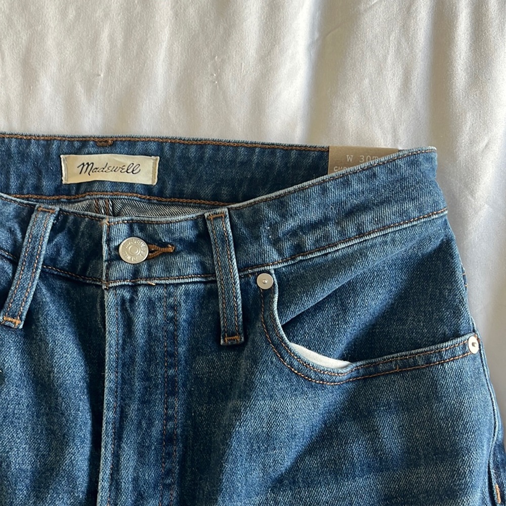 Madewell Curvy Perfect Vintage Straight Jeans